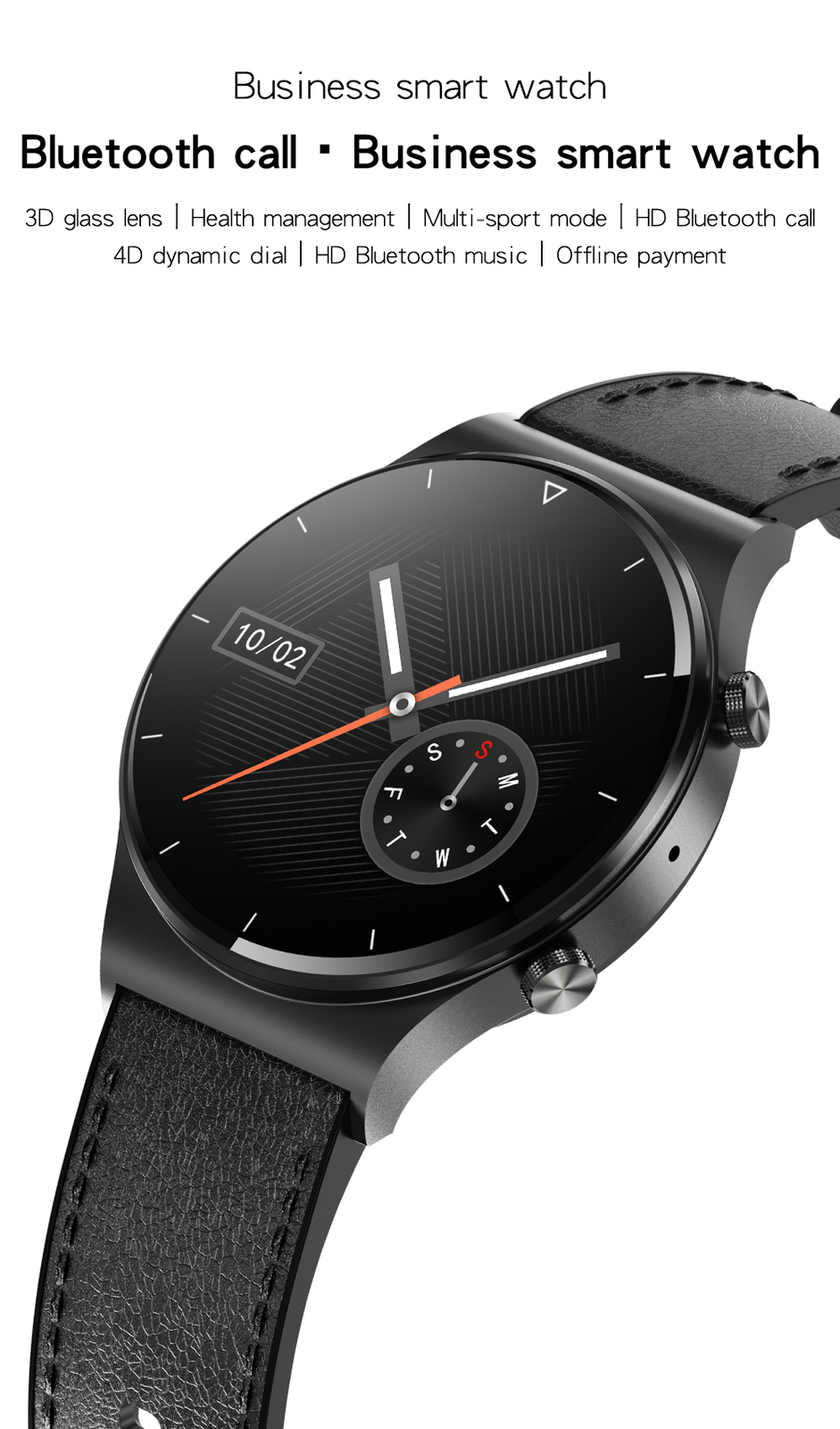 Men Women Smart Watch Sport Fitness Tracker Waterproof Bluetooth Call Reminder