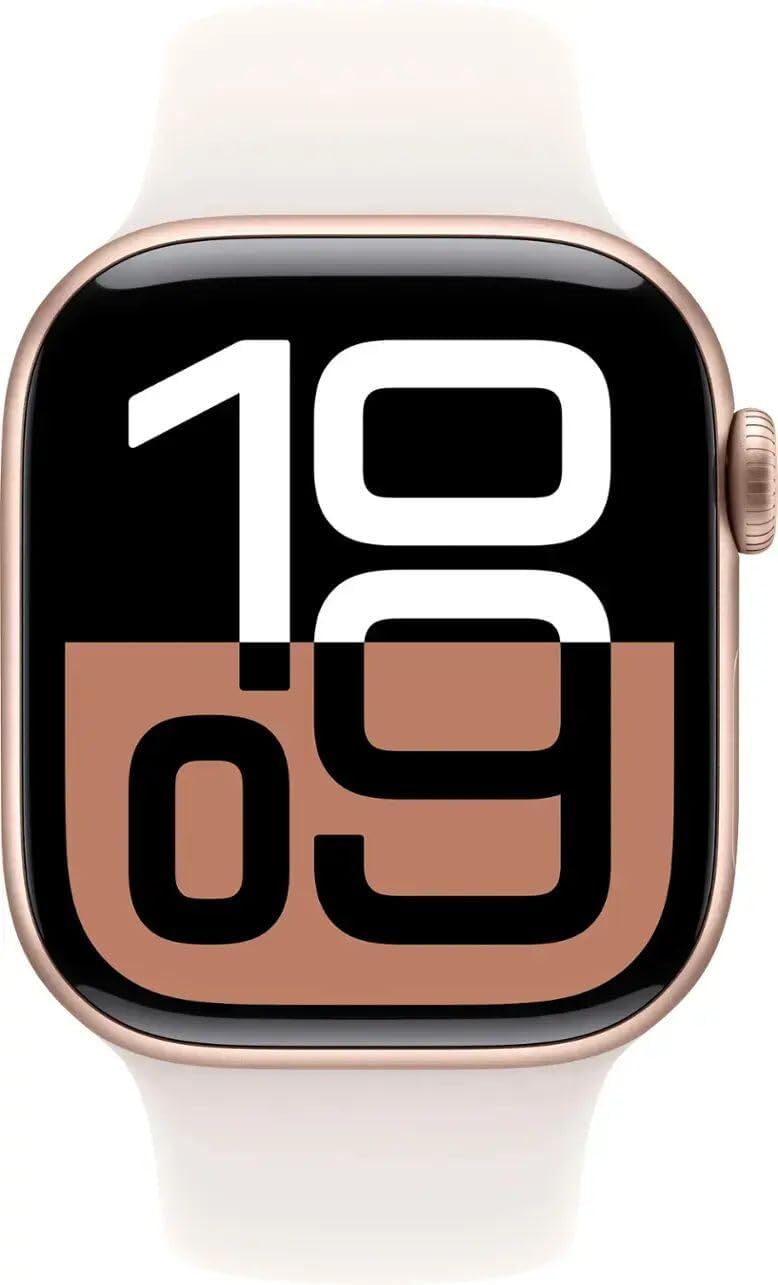 (Wi-Fi + Bluetooth) Apple Watch Series 10 42mm Rose Gold Aluminum Case – A Grade
