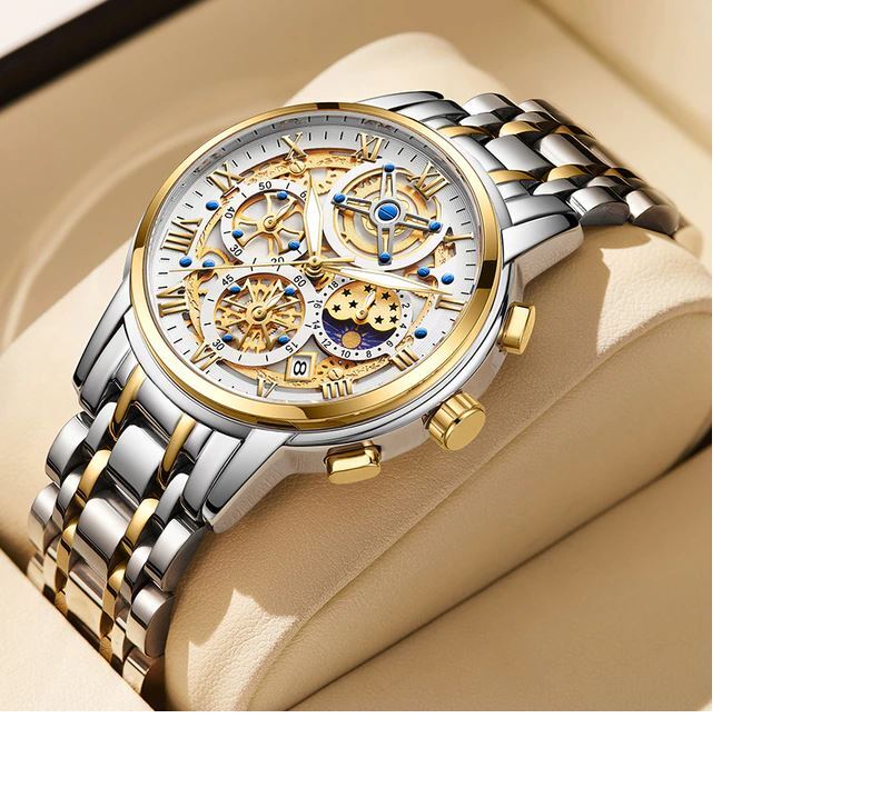 2023 Luxury Men Quartz Watch Fashion Business Casual Sports-DT8973