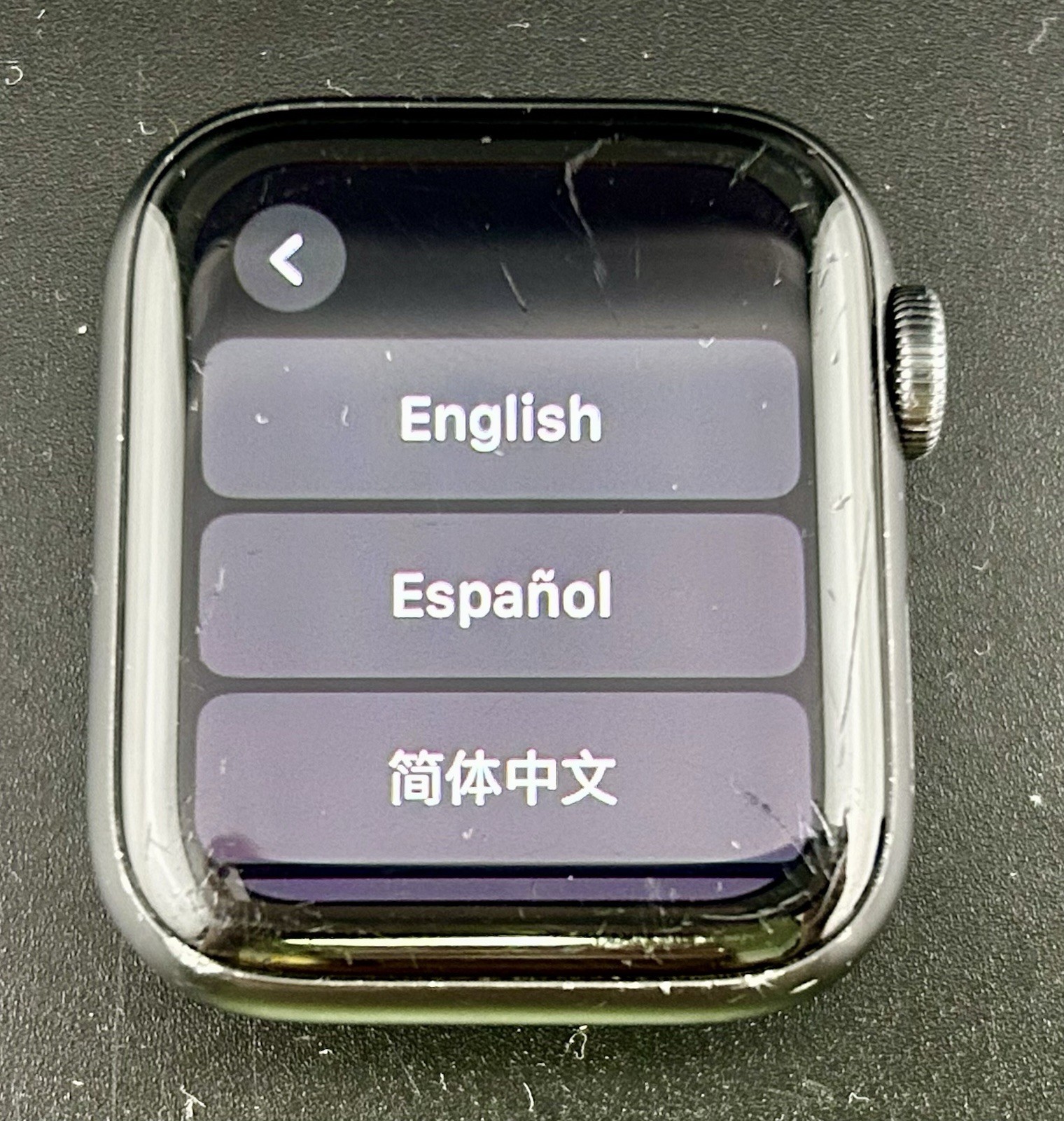Apple Watch Series 6 40MM A2291 Black – Stainless Steel Silver/Gold
