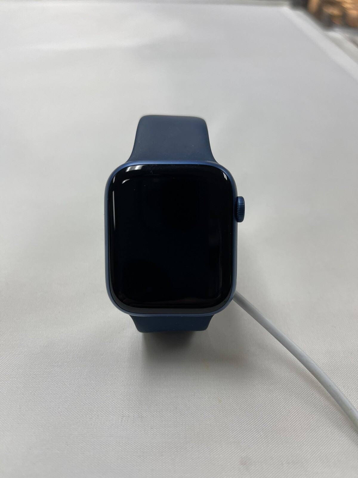 APPLE WATCH SERIES 7 ( A2474 ) 45MM BLUE ALUMINUM GPS 32GB
