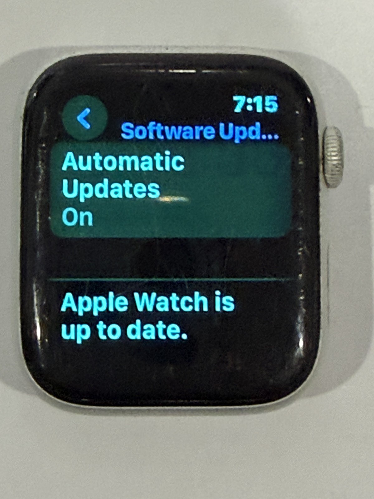 Apple Watch Series 4 A1978 44mm GPS Silver Aluminum Case in Original Apple Box