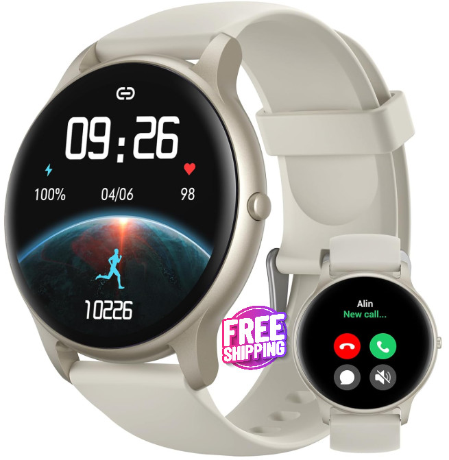 Reloj Inteligente Para iPhone Android De Mujer Smart Watch Pantalla Táct Nuevo