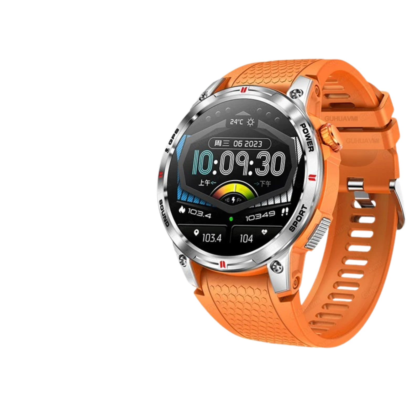 Connected Sport Health GPS GLONASS Resistant Watch 400MAH