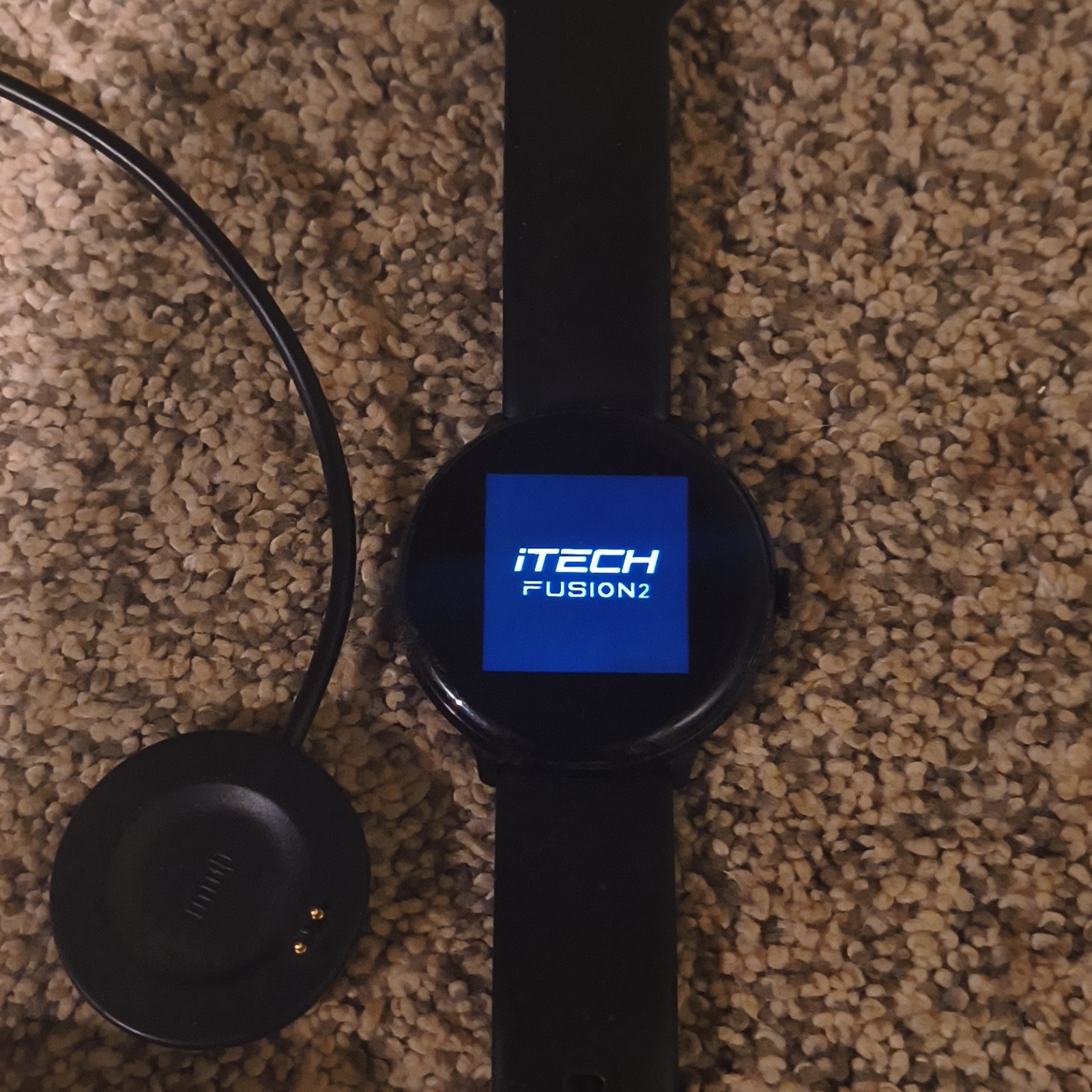 iTech Fusion R Smart Watch Fitness Heart Rate Tracker Tested Works