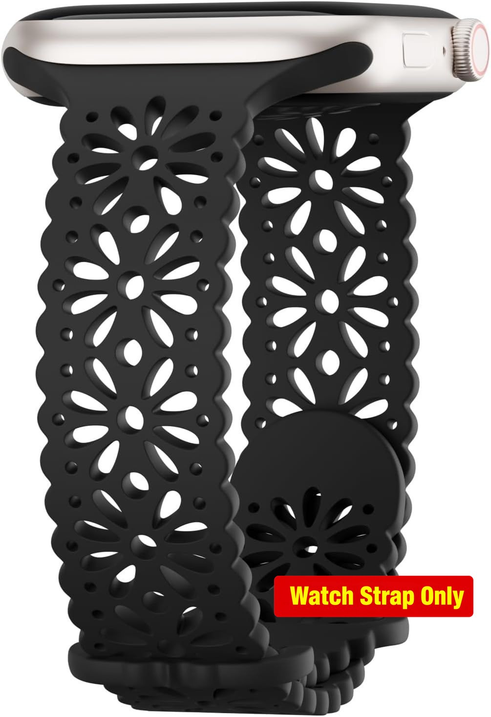Soft Silicone Strap Compatible with Apple Watch Series 7 38mm 40mm 41mm