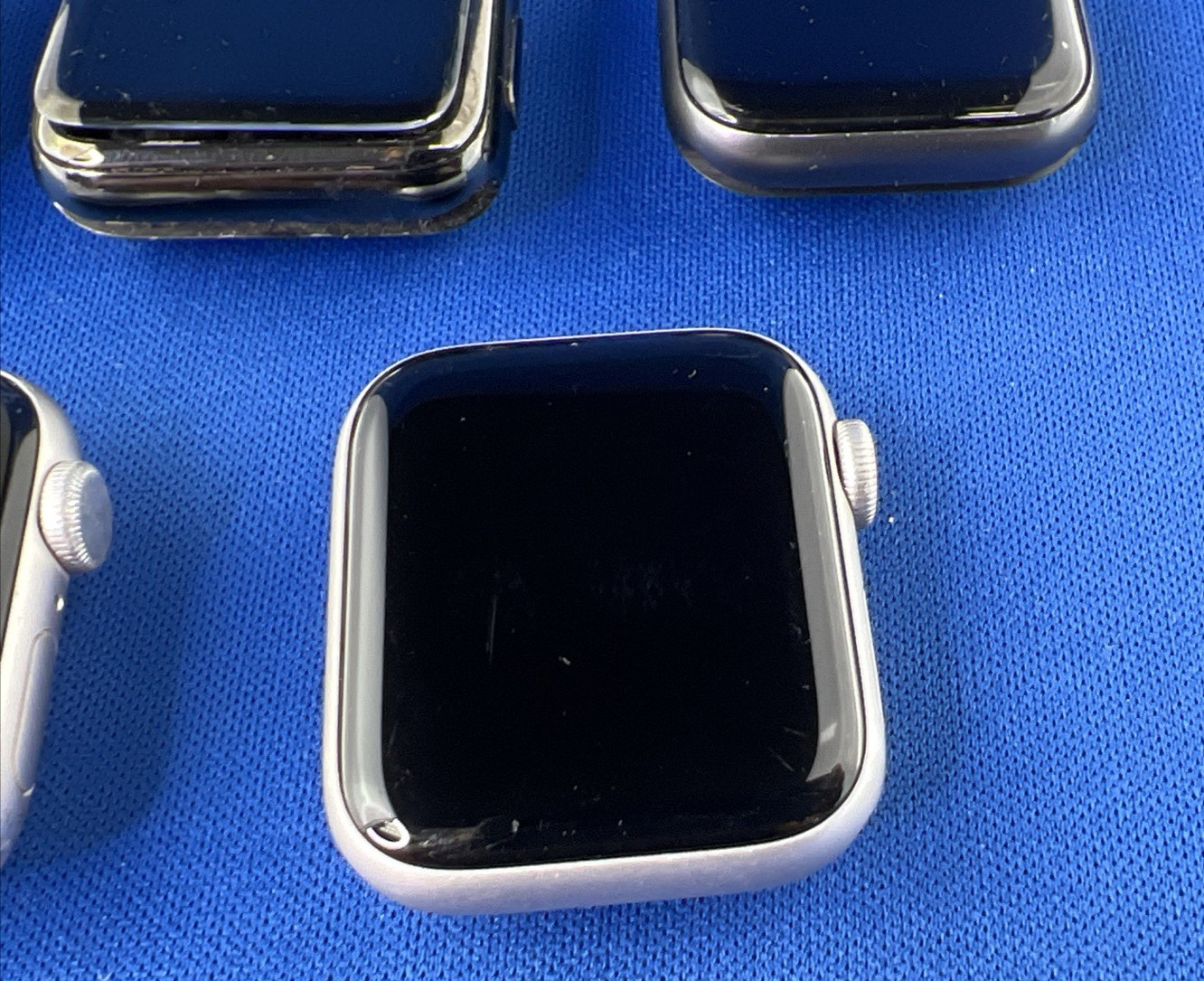 LOT 5x Apple Watch GPS Locked Parts 3x SE 40mm Nike S5 40mm S2 42mm FOR PARTS
