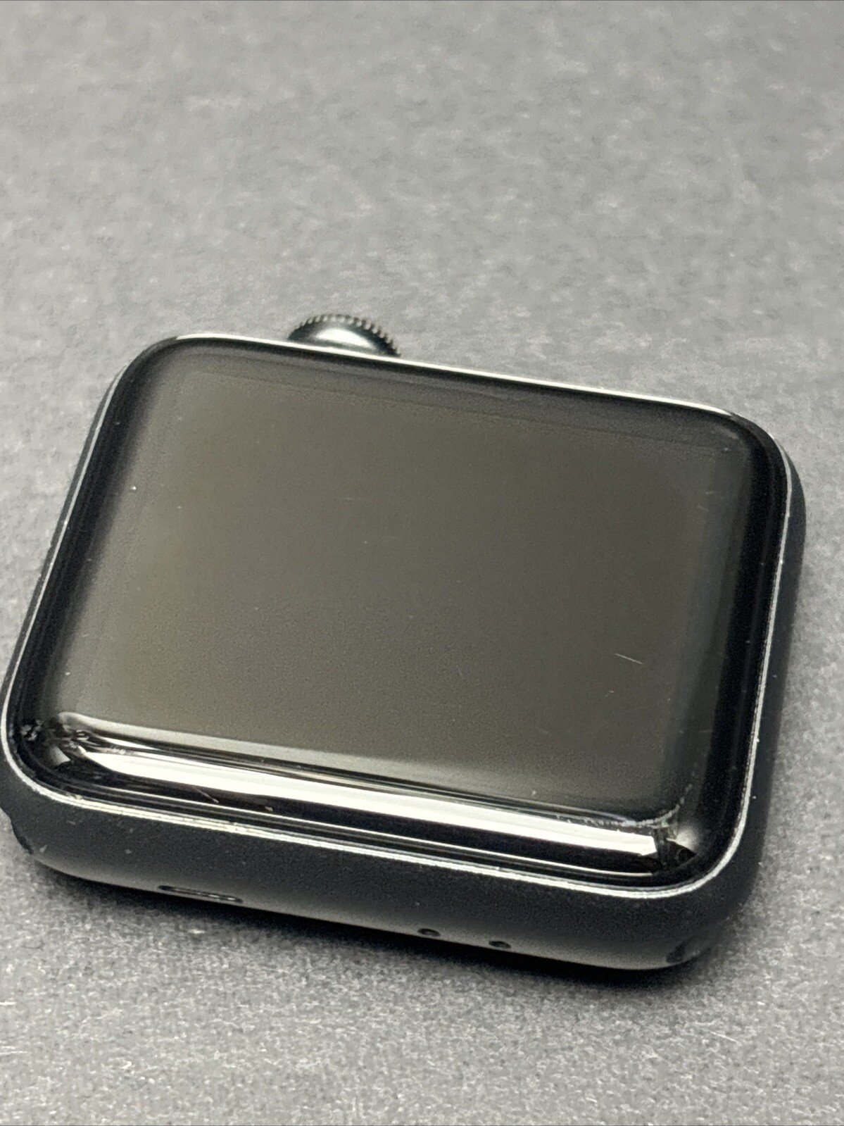 PARTS ONLY Apple Watch Series 3 42mm Space Gray A1859 Aluminum Case No Band