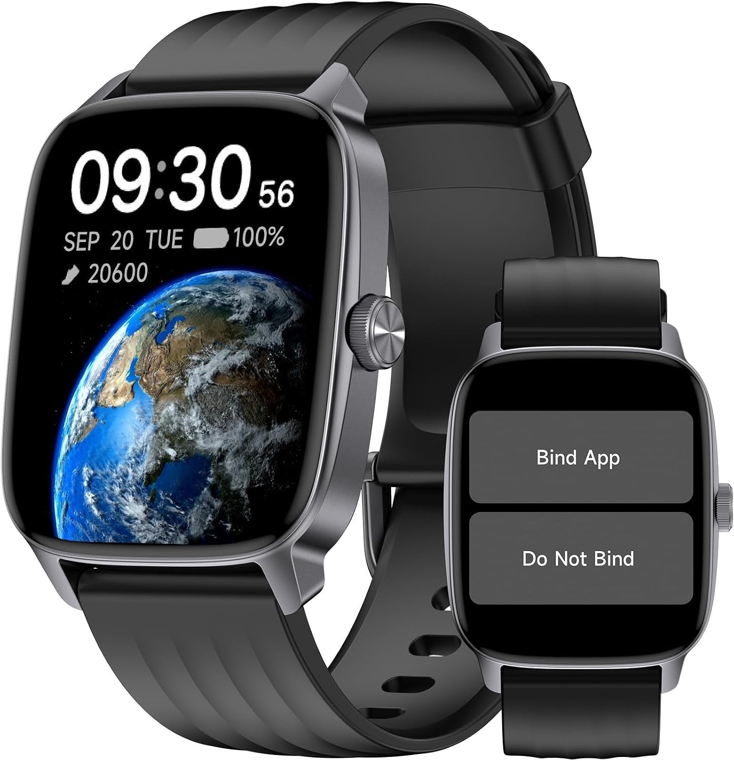 Large Display Fitness Tracker | Heart Rate & Sleep Monitor