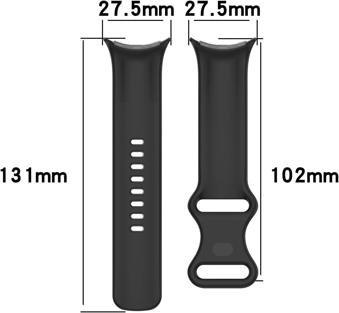 Soft Colorful Silicone Strap Compatible with Google Pixel Watch 4 41mm