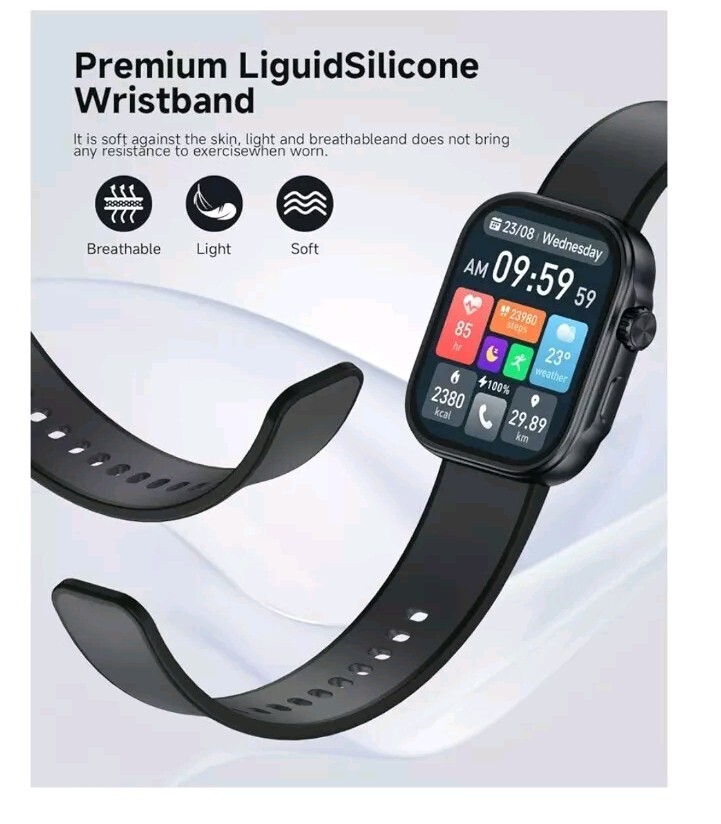Souyie GTX 13 Smartwatch With PPG Pressure Monitor, Heart Rate,blood Oxygen, Etc