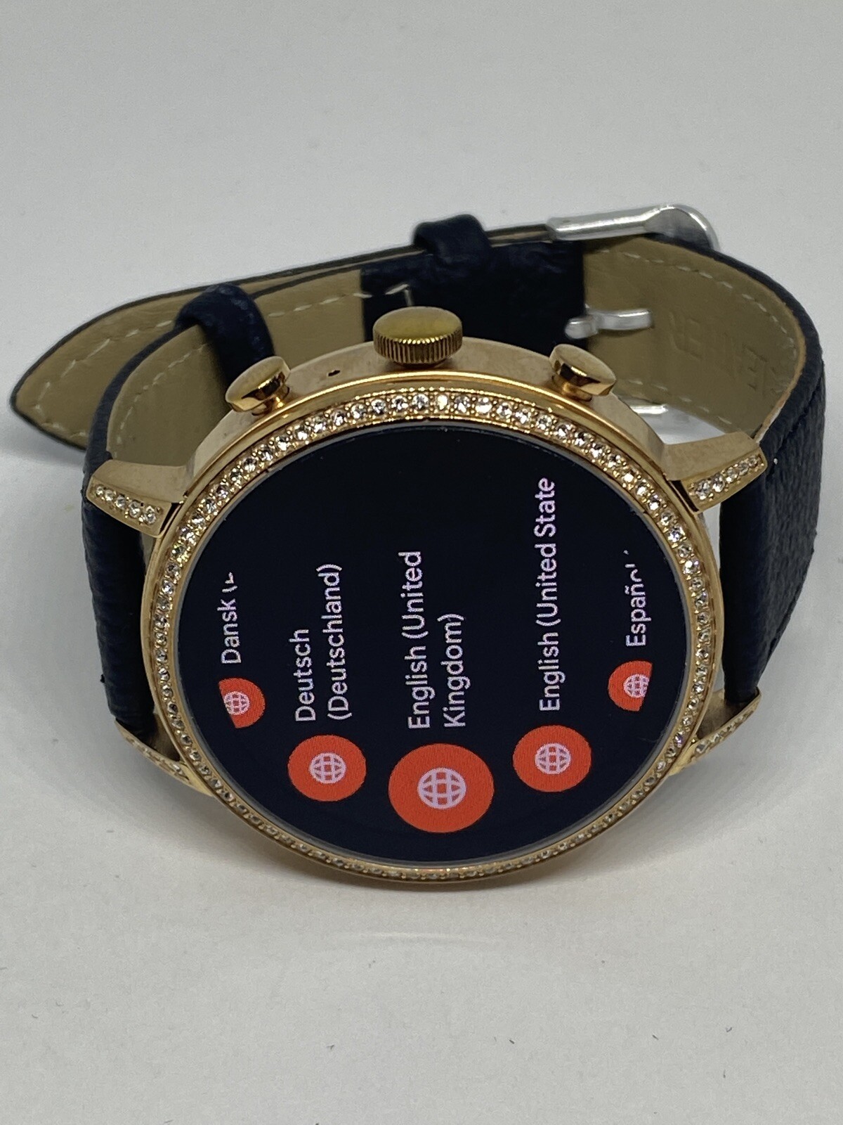 Fossil Gen 4 Authentic Digital Dial Smart Watch Custom Band FTW6011 AB411