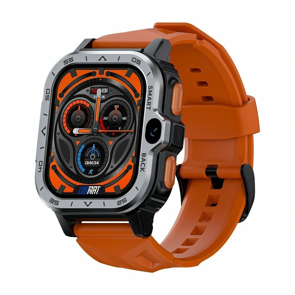 LOKMAT APPLLP 4 MAX 4G LTE Android Smart Watch Phone 2.02″ GPS WiFi Dual Camera
