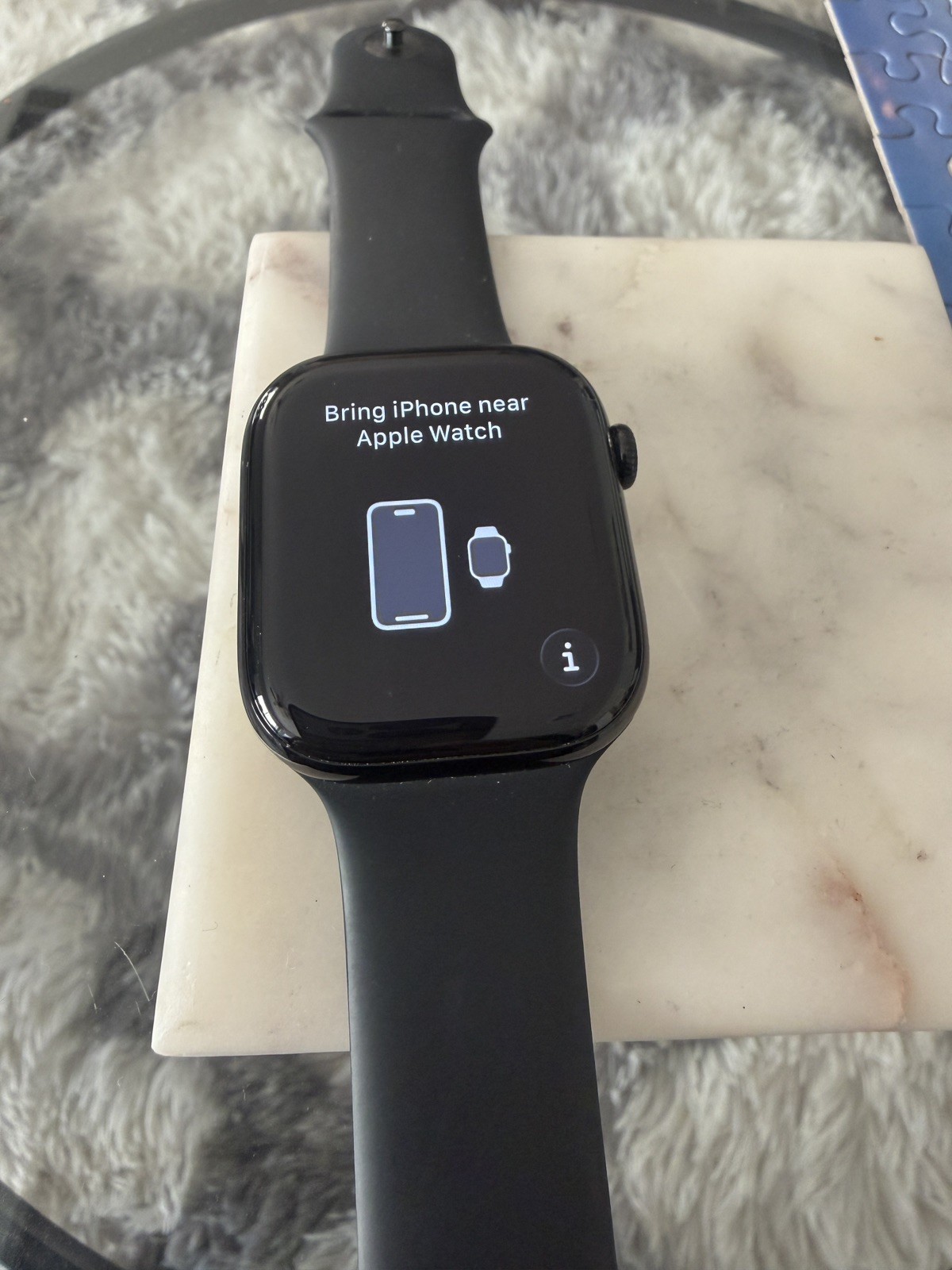 Apple Watch Gen 10 Series 10 46mm Jet Black Aluminum – Black Sport Band