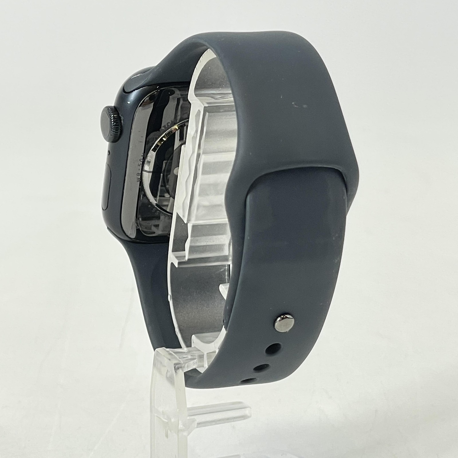 Apple Watch (Series 9) 41mm Graphite Aluminum (GPS) w/ Black Sport – Very Good
