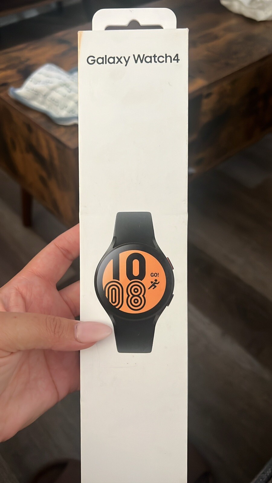 Samsung Galaxy Watch4 SM-R870 44mm Aluminum Case with Sport Band – Black…