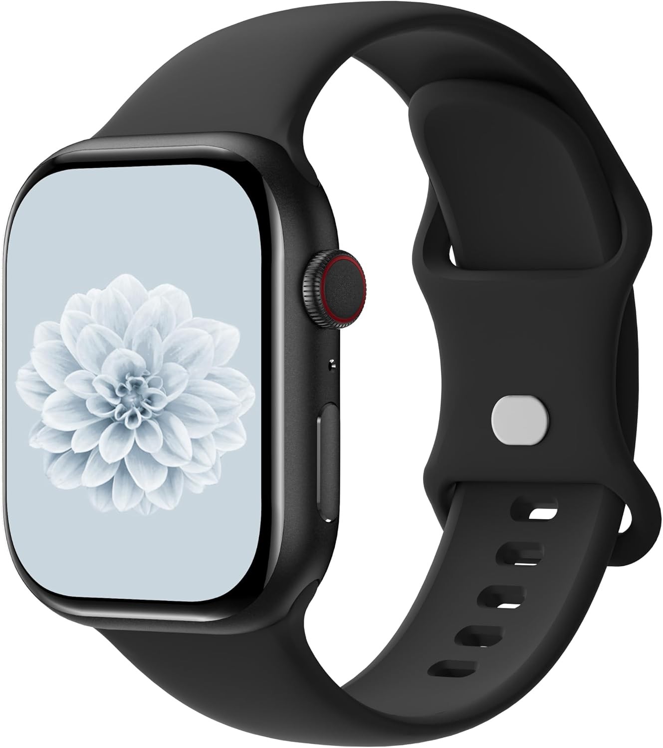 Soft Silicone Band for Apple Watch 38mm 40mm 41mm 42mm 44mm 46mm 49mm Unisex