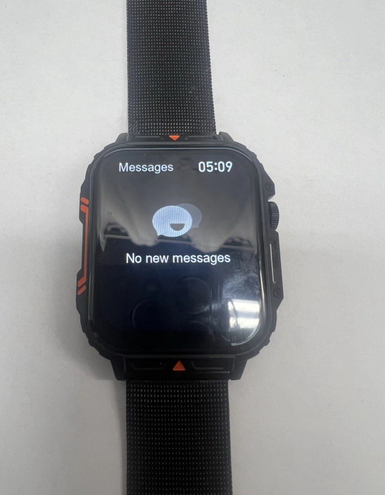 Military GPS Sport Smart Watch Men 1.95in Heart Rate Blood Oxygen Bluetooth Call