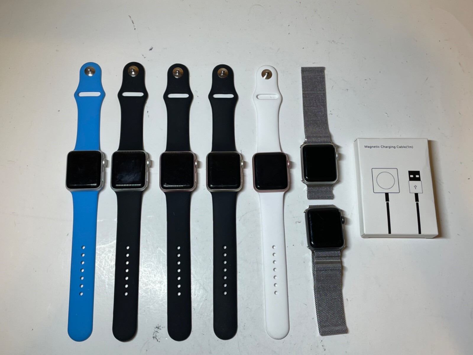 Apple Watch Series 2 38mm 42mm ALL COLORS Aluminum Case With Band