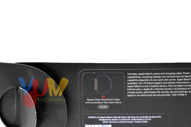 Apple Watch Nike SE GPS Cellular 44mm Space Gray Aluminum Case with Anthracite