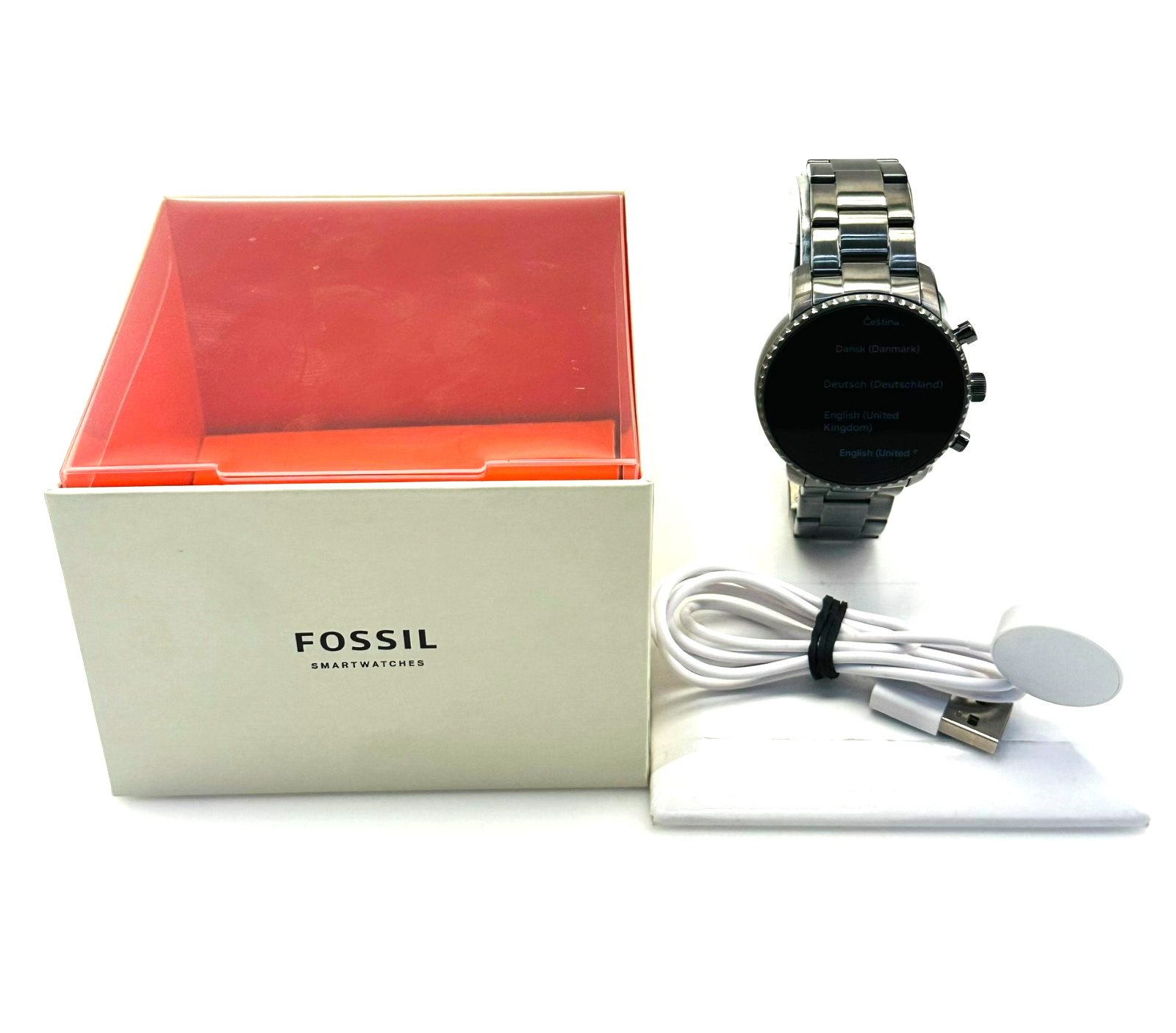Fossil Gen 4 Smartwatch Explorist HR 45mm – Black Strap (FTW4012)