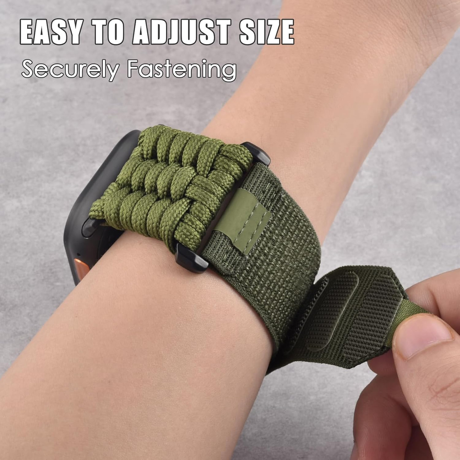 Rugged Nylon Watch Band for Apple Watch Ultra 2 1 Series 11 10 9 8 7 6 5 4 3 2 1