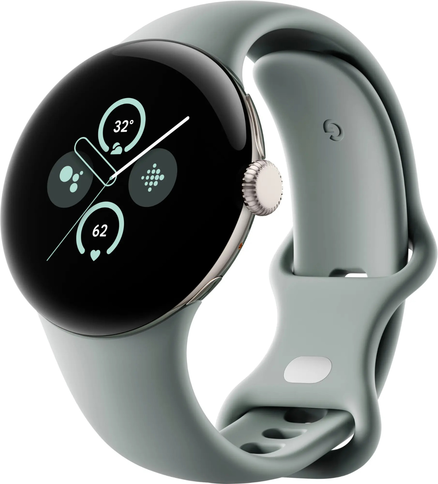 Google Pixel Watch 2 GA05030-US 2nd Gen 41mm WiFi GPS BT Champagne Gold Hazel