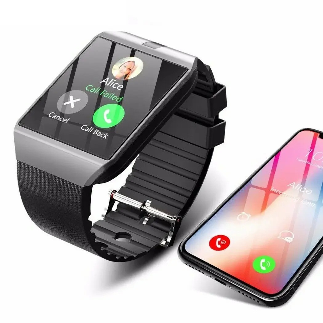 XIAOMI Bluetooth Smart Watch Camera Waterproof Phone Mate Android Samsung iPhone