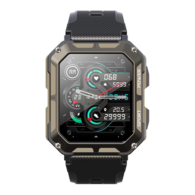 C20PRO Smart Watch, Heart Rate Sleep Monitor, Bluetooth Calling Fitness Tracker