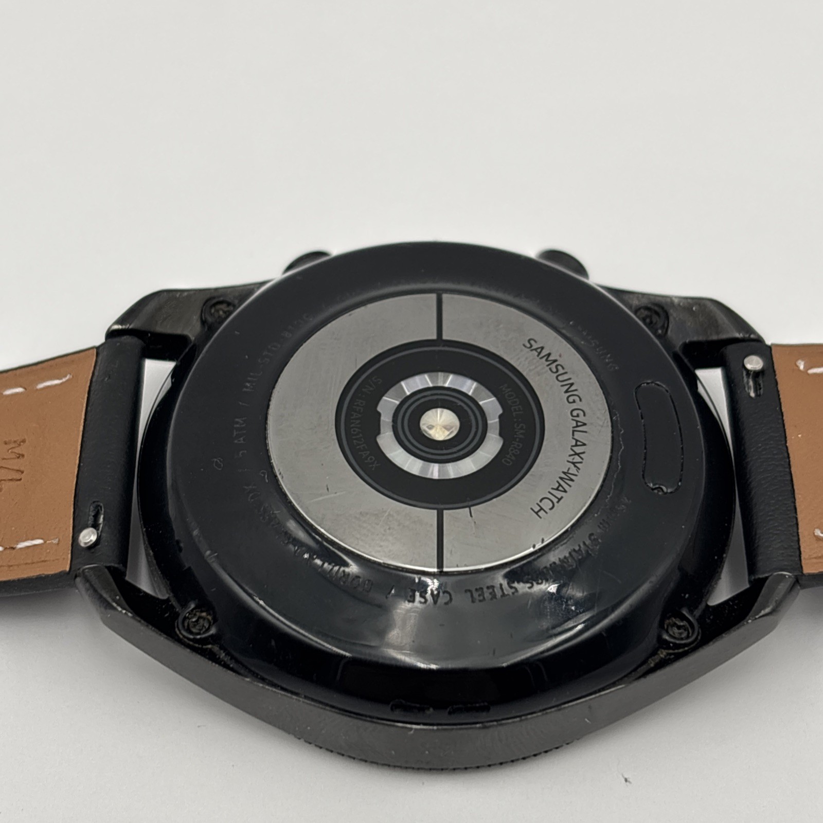Samsung Galaxy Watch 3 – 45mm Stainless Steel Cellular Mystic Black Works Well