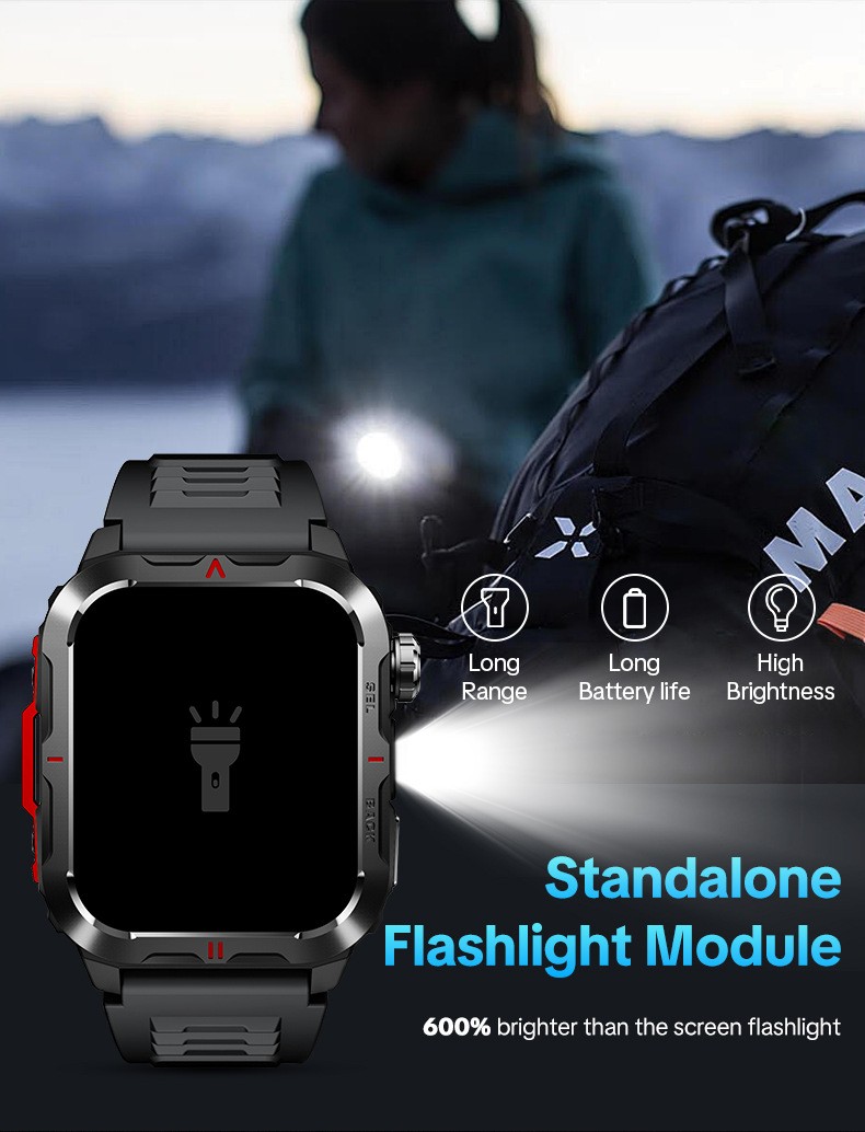 Smart Watch Wristwatch Health Monitoring Step Counting Multiple Sports Modes