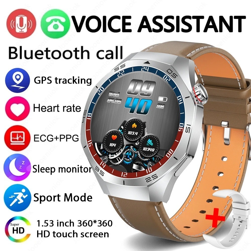 GT5 Pro Smart Watch Men AMOLED NFC BT Call Waterproof for Android and iOS