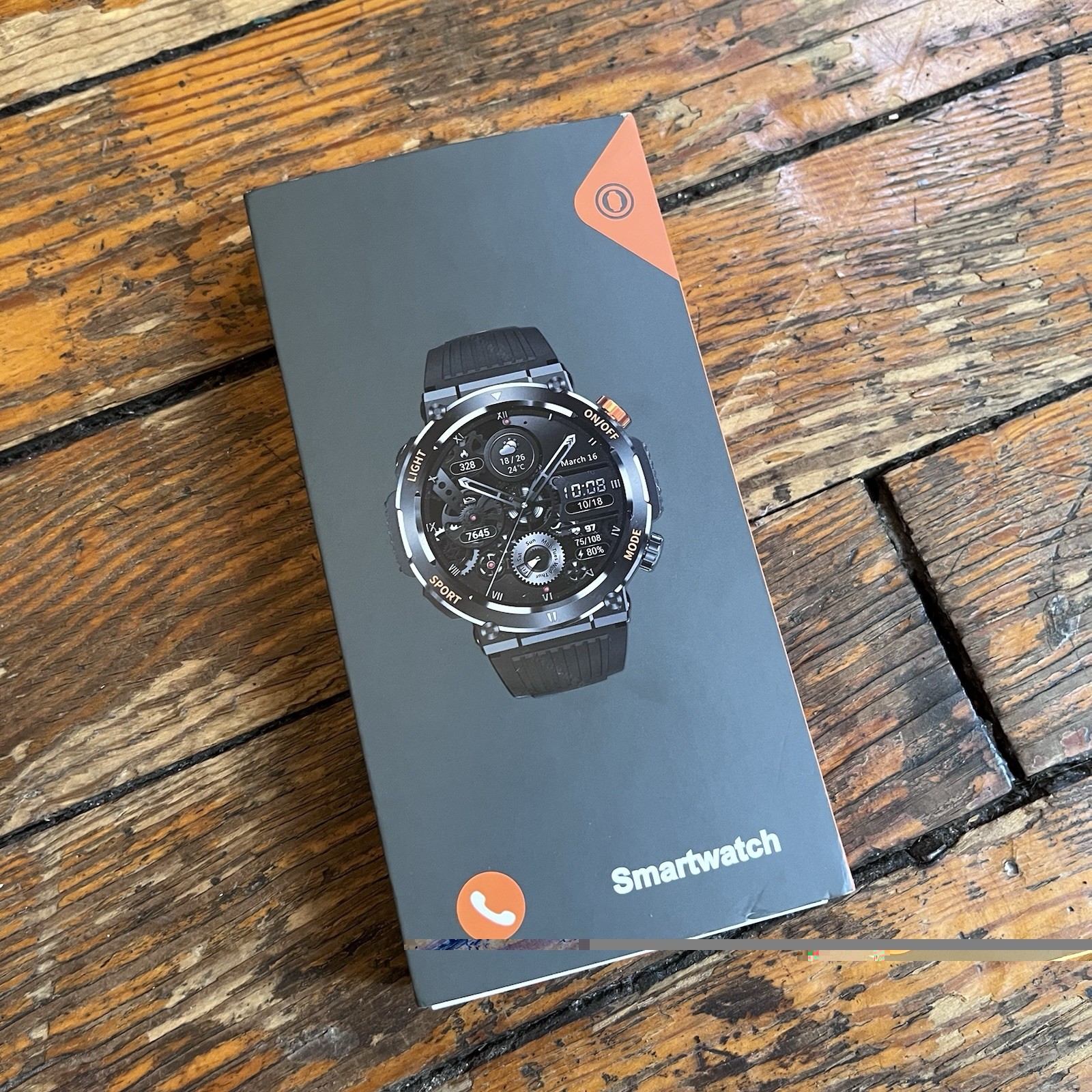 Smartwatch HT17 Waterproof Men’s Watch Bluetooth Chrono