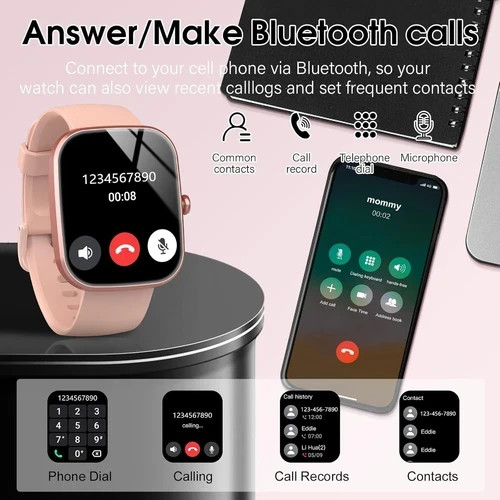 Csasan Smart Watch for Men Women, 1.91″ HD Screen Smartwatch Heart…
