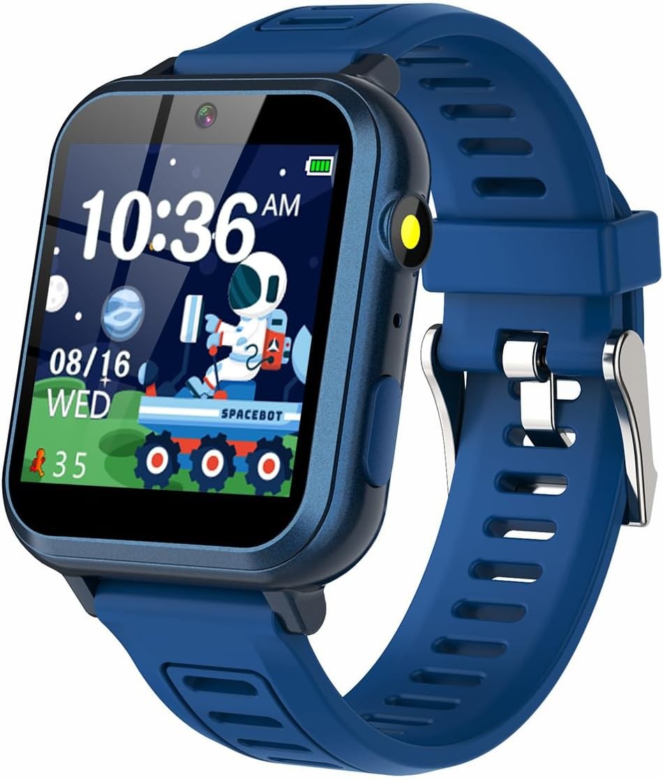 Smart Watch for Kids with 24 Puzzle Games HD Touch Screen Camera Music Player Pe