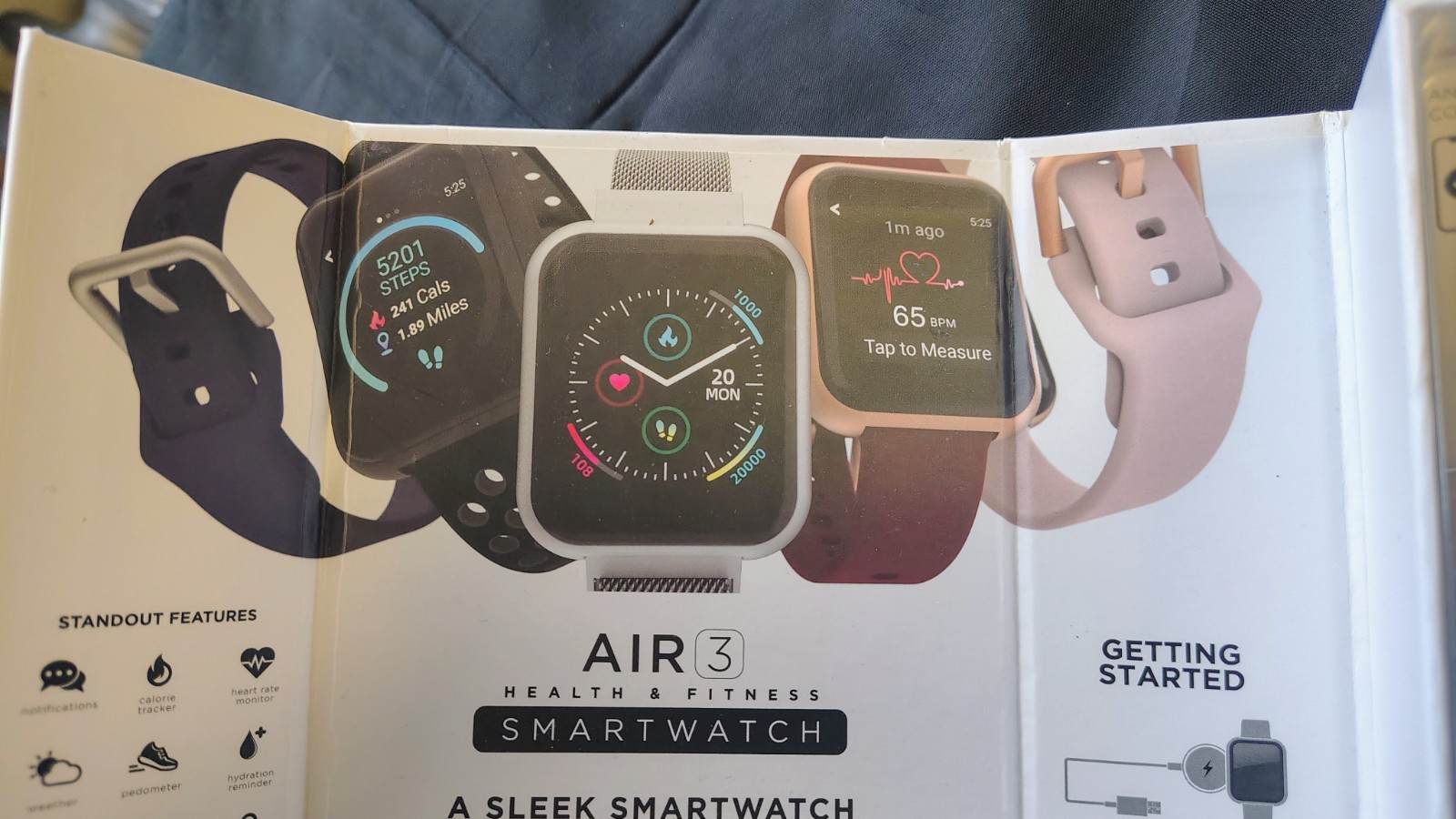 Apple I touch wearables smartwatch air 3 NEW in BOX with $59.99 tag