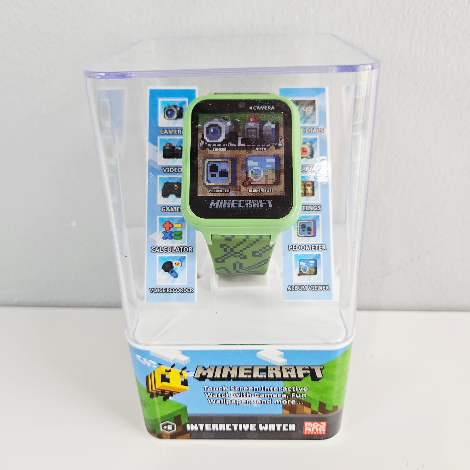 Minecraft Kids Smart Watch • Touchscreen Interactive Watch • New Sealed