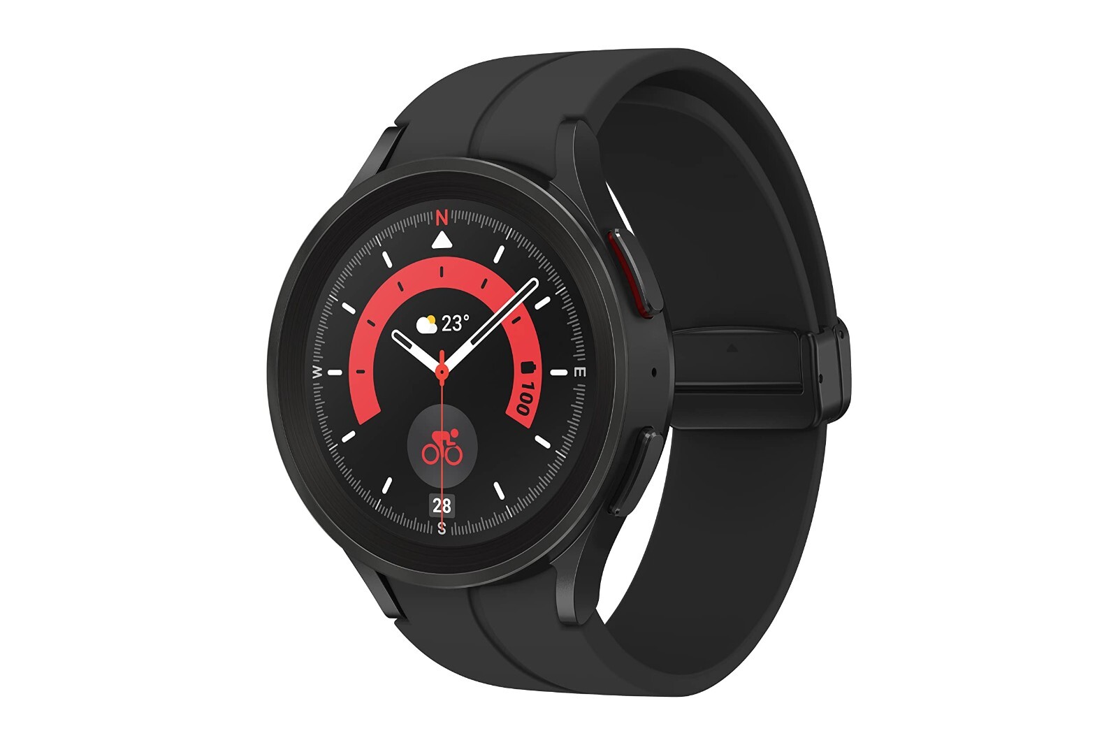 Samsung Galaxy Watch 5 Pro – 45mm (Bluetooth Only) – Black (Screenburn)