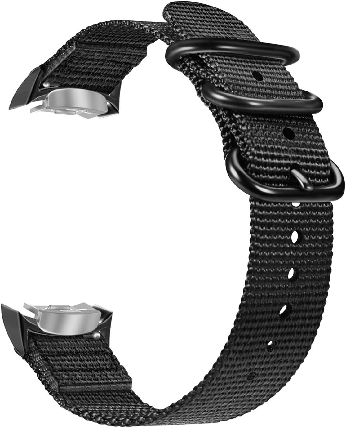 Nylon Strap Compatible with Gear S2 SM-R720 SM-R730, Durable Adjustable