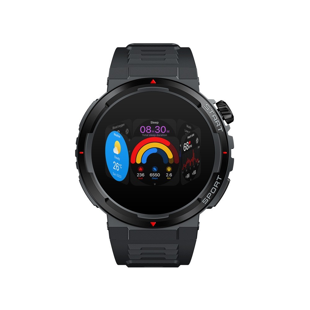 Zeblaze Ares 3 Plus 1.43” HD AMOLED Display Smart watch Bluetooth Phone Calling