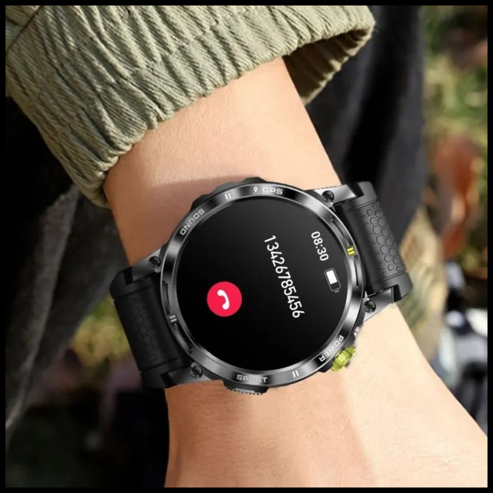Connected Sport Health GPS GLONASS Resistant Watch 400MAH