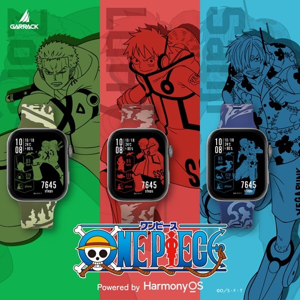 GARRACK ONE PIECE x Smartwatch Zoro Model HUC-OP-FT3-Z